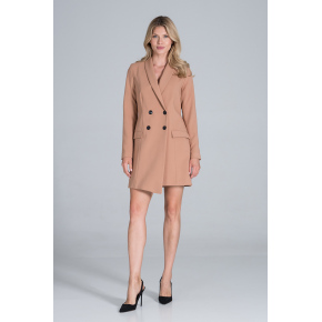 Dámské šaty M822 Brown - Figl