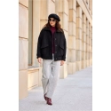 Dámská bunda KUR0027 černá - Roco Fashion