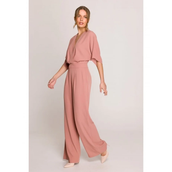 Dámský overal S395 světle hnedý - Stylove