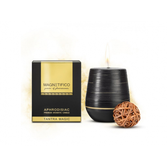 Afrodiziakální vonná svíčka Magnetifico Aphrodisiac Candle Tantra Magic - Valavani