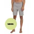 Pánské kraťasy na spaní NM2271E - ZJB Neonově žlutá - Calvin Klein