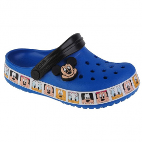 Dětské žabky FL Mickey Mouse 207718-4JL modrá vzor - Crocs