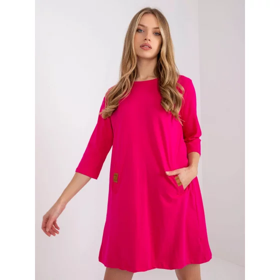 Dámské šaty RV SK 6274.36P Fuchsiová - FPrice