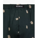 Pánské boxerky 2PACK  2MHH-001 Tmavě modrá / Tmavě zelená - Atlantic