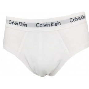 Pánské slipy U5617A-100 bílá - Calvin Klein