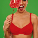 Dámský vrchní díl plavek 8730-1 Style Sibel Top - Rosa Faia