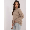 Dámský svetr AT SW 2361.61 Béžová - FPrice
