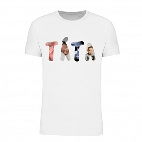 Personalizované pánské tričko - táta/děda z fotek 