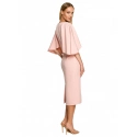 Dámské šaty M700 pudr růžová - Moe