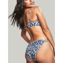 Spodní díl plavek Serengeti Classic Brief blue animal SW1659 - Panache