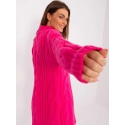 Dámské svetrové šaty  AT SW 2367 1.35P Fluo růžová - FPrice