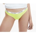Dámské kalhotky D1618E LT3 žlutá - Calvin Klein
