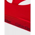 Dámská podprsenka braletka 000QF7445E XAT červená - Calvin Klein