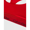 Dámská podprsenka braletka 000QF7445E XAT červená - Calvin Klein