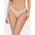 Dámská tanga UW0UW02473 DW5 sv. béžové - Tommy Hilfiger