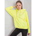 Dámská mikina EM BL ES 21 525.10 Neon žlutá - EXmoda Fashion