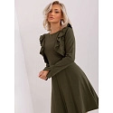 Dámské šaty EM SK HW 20 395.34P khaki - Lily Rose