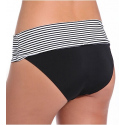 Dámský spodní díl plavek Anya Stripe SW0897 Černo-bílá - Panache