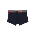 Pánské boxerky 3PACK GN-05 Černá/šedá/tm.modrá - Geographical Norway