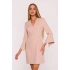 Dámské šaty   M876 béžové - Moe