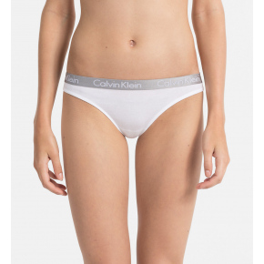 Tanga QD3539E-100 bílá - Calvin Klein