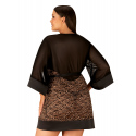 Dokonalý župan Allunes peignoir 2XL/3XL - Obsessive