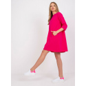 Dámské šaty RV SK 6274.36P Fuchsiová - FPrice