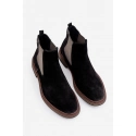 Pánské kotníkové boty Chelsea OO174154 Černá - Big Star