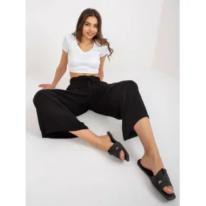 Dámské kalhoty D73760R62237A černé - Sublevel