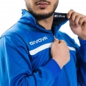 Pánská tepláková souprava TT012 0204 Světle modrá s tmavě modrou - Givova