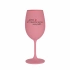 PROTOŽE BÝT ZDRAVOTNÍ SESTRA NENÍ PRDEL - růžová sklenice na víno 350 ml