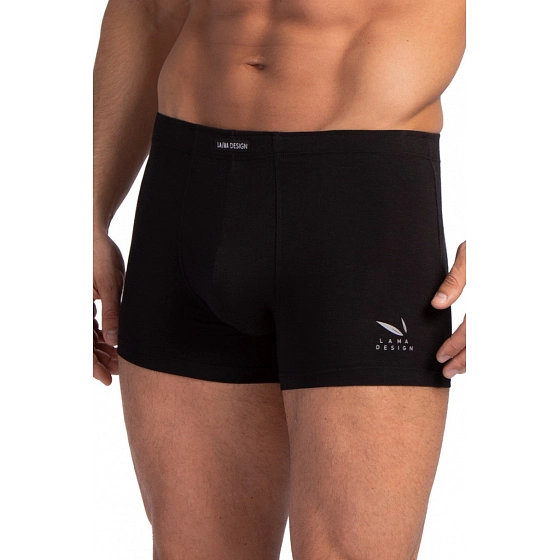 Pánské boxerky M-BAM893SZ 2-PACK černo-šedé - Lama