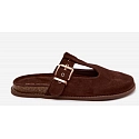Dámské nazouváky 2831 hnědé - Ideal Shoes