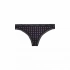 Dámská tanga 000QD3763E FTU černé se vzorem - Calvin Klein