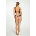 Dámské kalhotky Velvet Bloom Tanga Brasil - Julimex