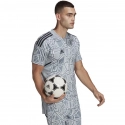 Pánský brankářský dres Condivo 22 HB1622 Šedý s béžovou vzor - Adidas