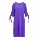 Šaty áčkového střihu S393 fialové - Stylove