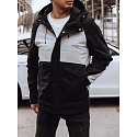 Pánská přechodná bunda TX4916 černo-šedá - FashionStreet 