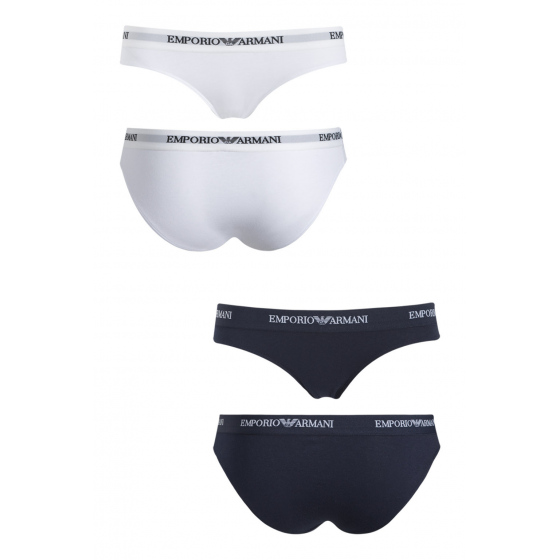 Kalhotky 2pcs 163334 CC317 10410 bílotmavěmodrá - Emporio Armani