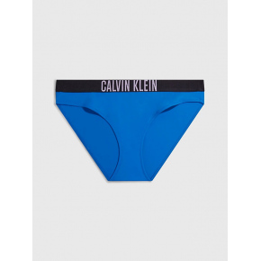Dámský spodní díl bikin KW0KW01983 C4X modrá - černá - Calvin Klein