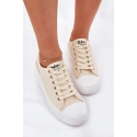Dámské sportovní boty LCW-24-44-2464L Světle béžová s bílou - Lee Cooper