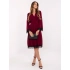 Dámské šaty 92477.18P bordó  - FPrice