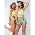 Kalhotky Exotico simple brasil maxi zelené - Julimex