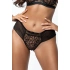 Dámské tanga Brasiliana V-10555 Černá - Axami