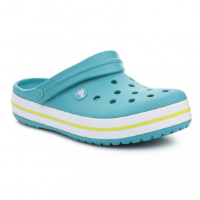 Unisex pánské a dámské nazouváky 11016-4ST Tyrkysová s žlutou - Crocs