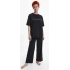 Dámské pyžamo QS6916E UB1 černá - Calvin Klein