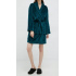 Dámský župan YI2122605F 370 tm. zelená - DKNY