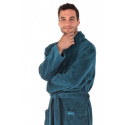 Unisex župan se šálovým límcem TAMPA 2149 6430 petrolejová - Vestis