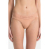 Dámské tanga QF4942E-YUT tělová - Calvin Klein