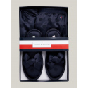 Dámský pyžamový set dárkové balení GIFT PYJ CAMI SET & SLIPPERS UW0UW04855 DW5 tm. modré - Tommy Hilfiger